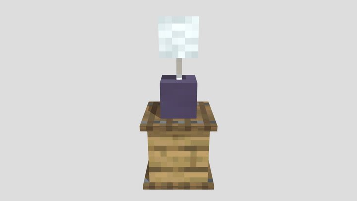 Small table lamp 3D Model