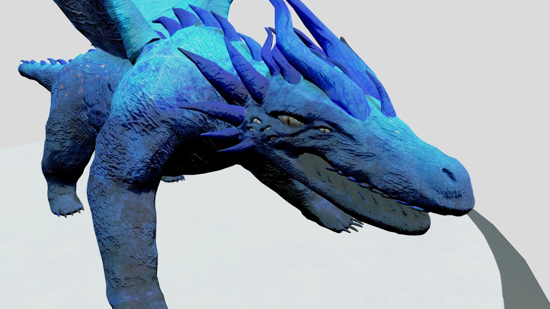 DragonNonPBR - 3D model by randoman1v2 [527e0af] - Sketchfab