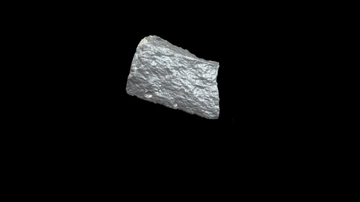 Rock 1 without sand 3D Model