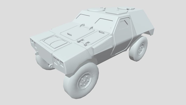 Panhard VBL - DYI 3D Model