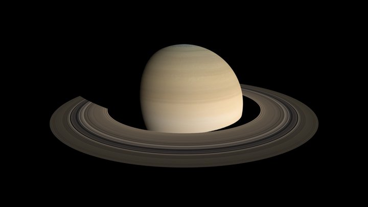 Saturn 3D Model