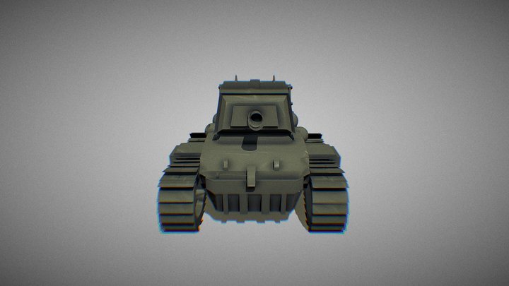 Tanque 3D Model