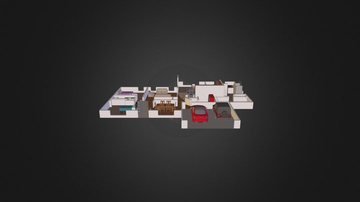Primrose w Hearth Room Opt 3D Model