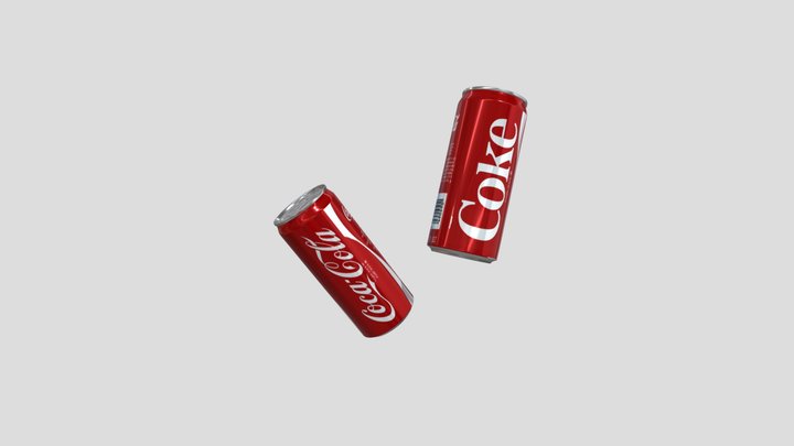 Coca Cola Cold Drink can – Free 3D Model STL