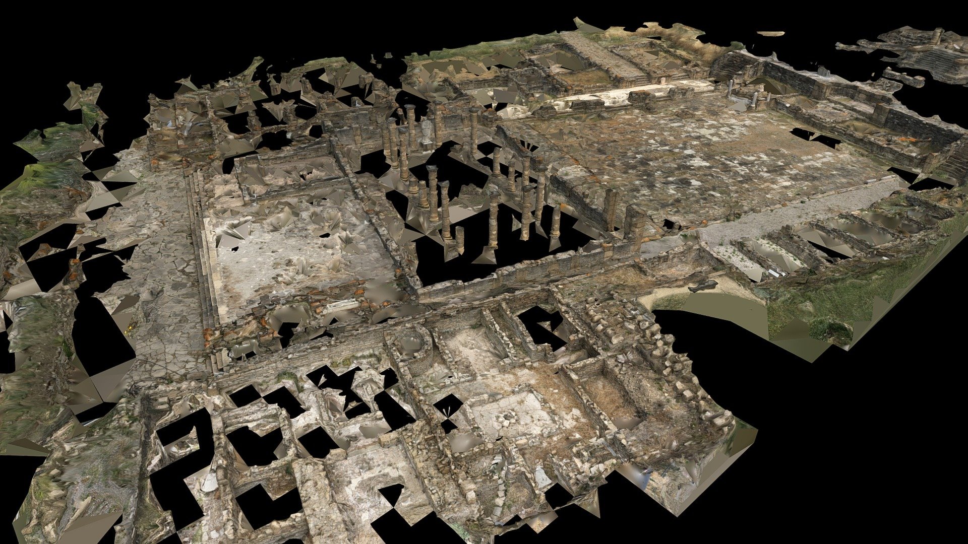 Ruins of Baelo Claudia, an ancient Roman town