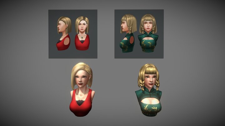 Female 3D Model