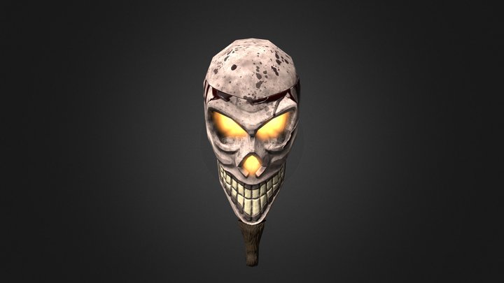 B2C1_Flamant_Benjamin_skull 3D Model