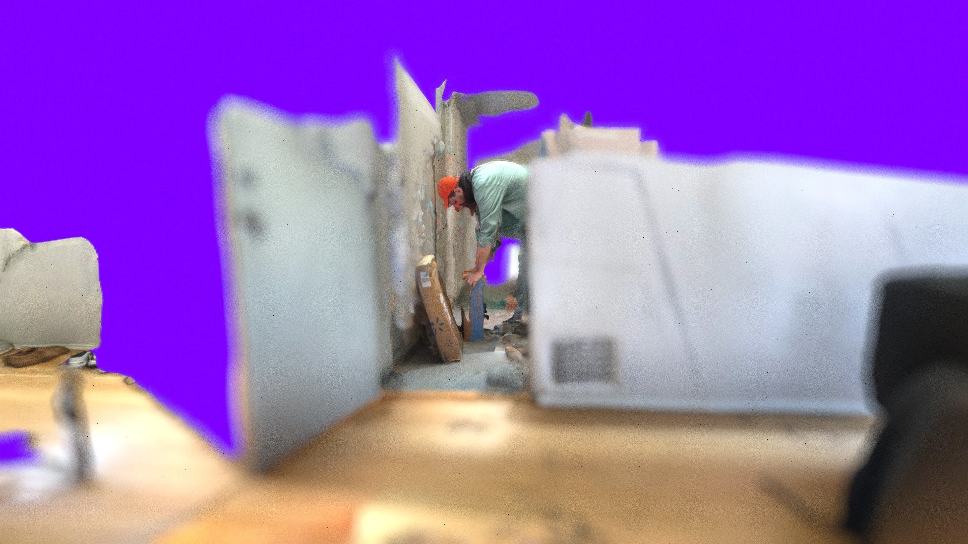 May 28, 2024 at 6:06 PM, Mackey Apt. Corridor — Sketchfab embed 3D viewer