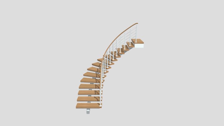 Augment Metal Circular 3D Model