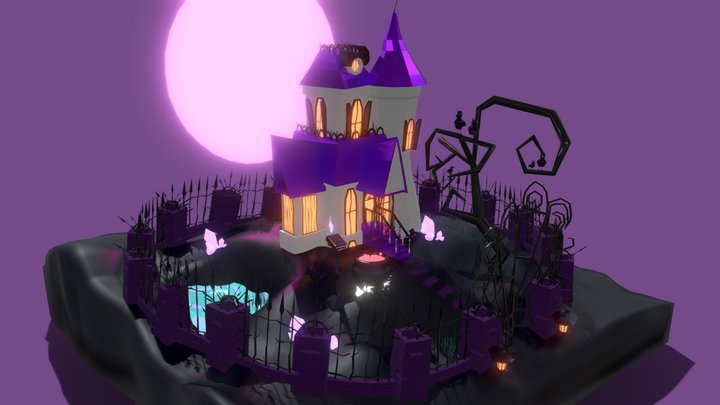 Witchy house 3D Model