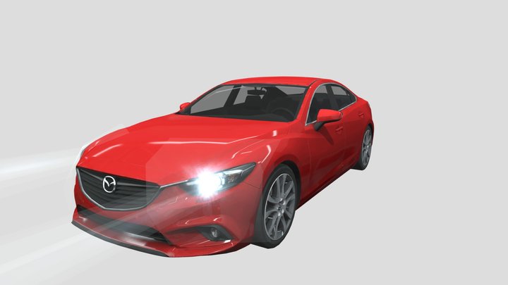 mazda 6 sedan – Modelo 3D gratuito STL