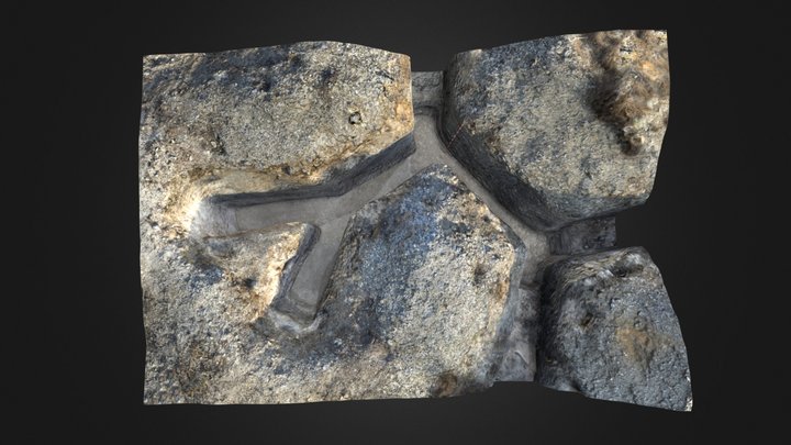 Puesto de Tirador doble en Y-Spanish Civil War 3D Model