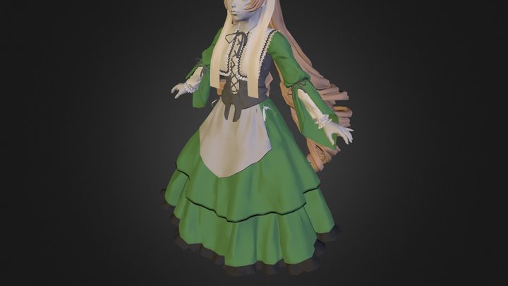 desu.3ds 3D Model
