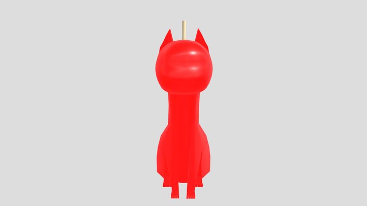 Cat_Candle 3D Model