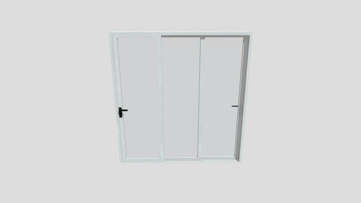 Railing Window 3D Model