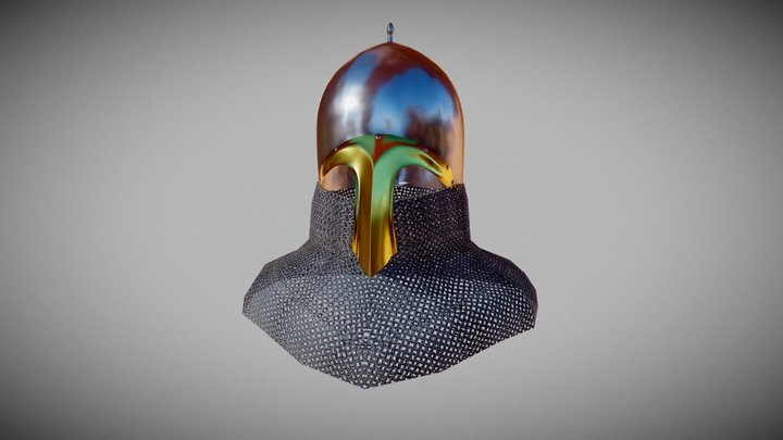 Kiev Helmet 3D Model