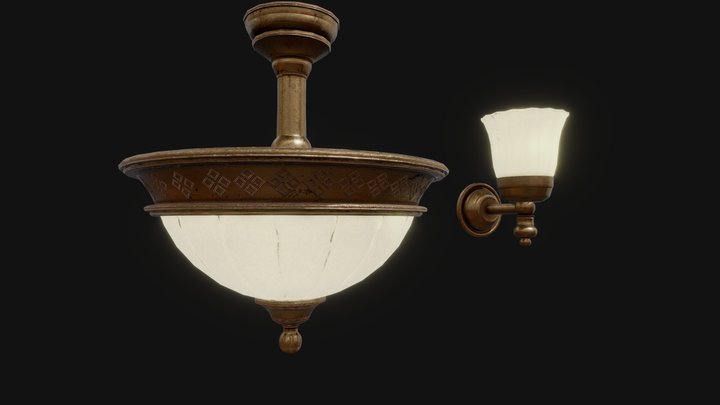 Lamps 3D Model