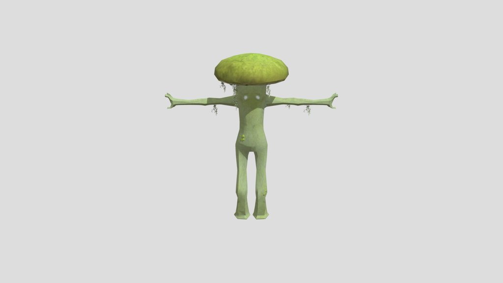 Mossy MushroomMan free asset