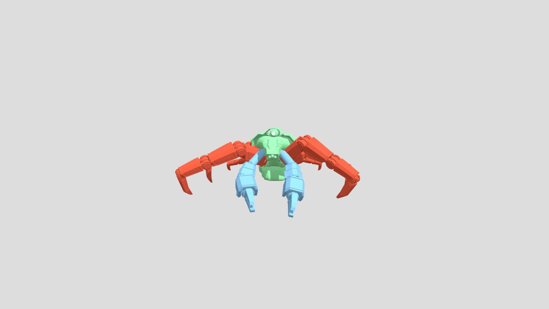 Crabby Iddle Download Free 3d Model By Crimson Heaven [52881e3] Sketchfab