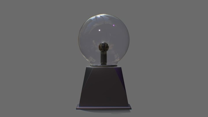 Plasma Globe 3D Model