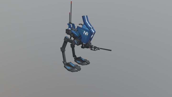 AT RT walker 3D Model
