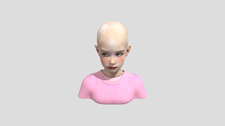 Child Wonderment 3D Model
