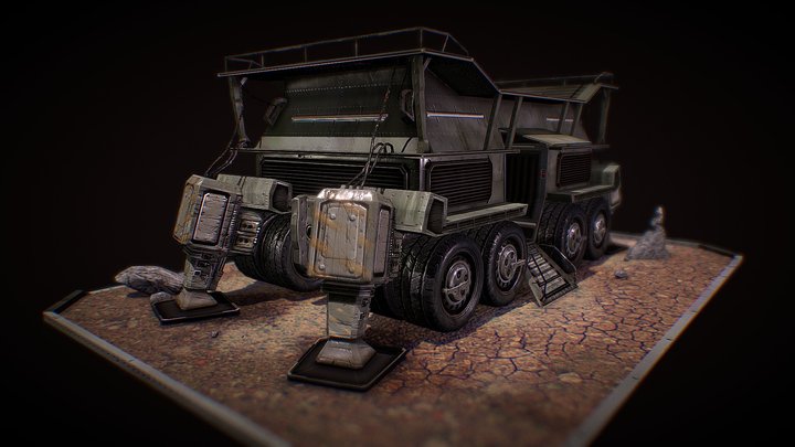 All Terrain Vehicle 3D Model