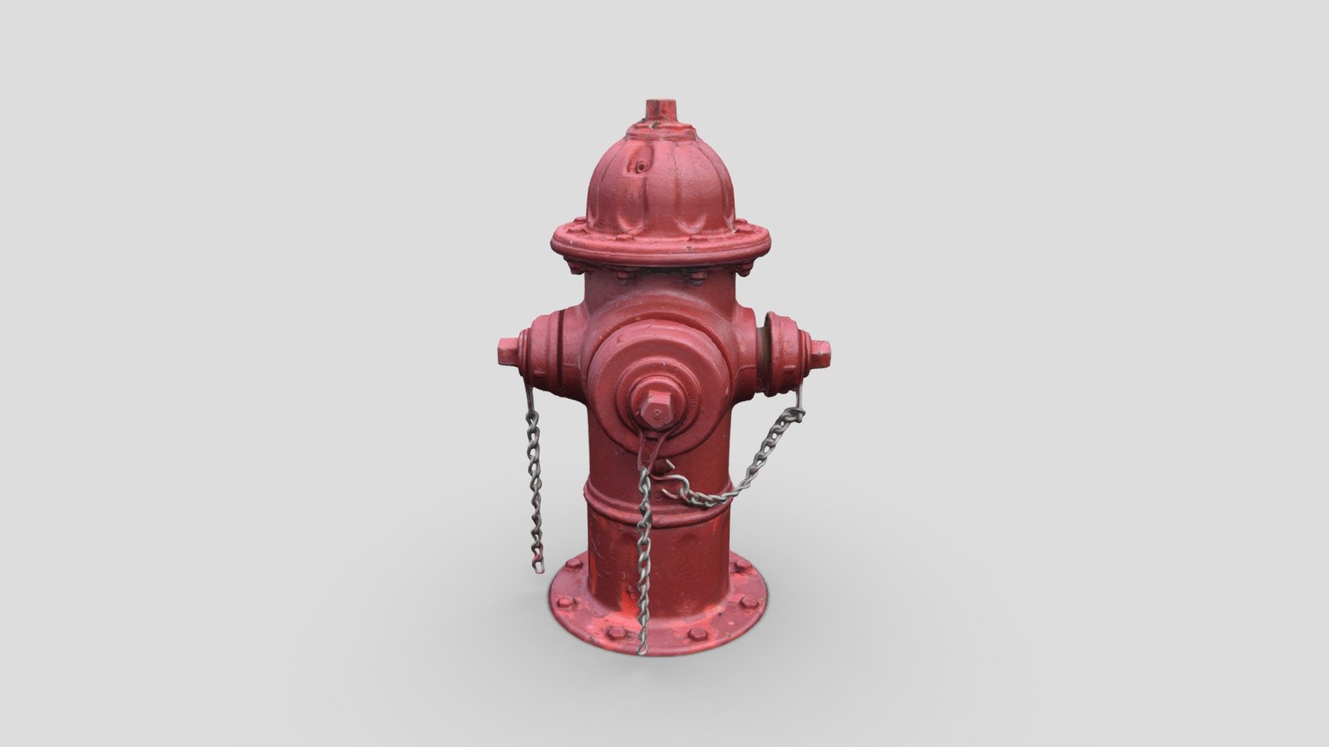 Fire Hydrant 3 -- Photogrammetry Asset