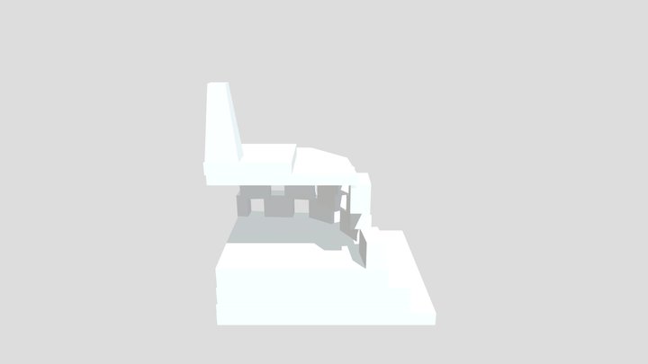 Arca candi borobudur 3D Model
