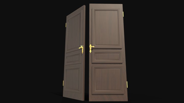 The Figure From Doors With Texture - Download Free 3D model by Poopo192  🎃👻 [7c2859c] - Sketchfab