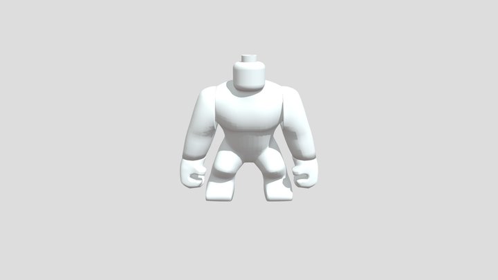LEGO Bigfig 3D Model
