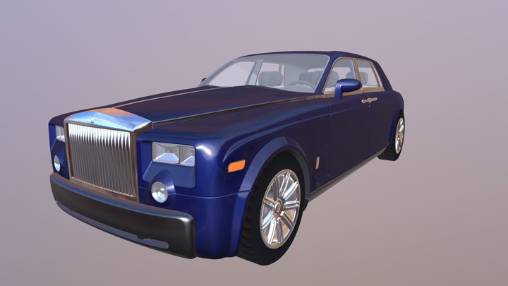 Rolls Royce Phantom 2005 3D Model