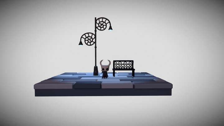 Hollow Knight Scene 3D Model