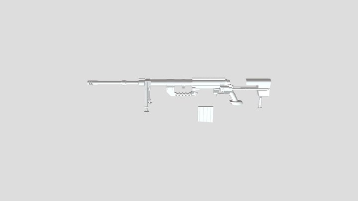 Cheytac M200 3D Model