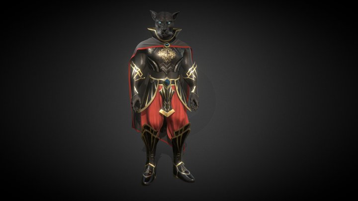 Panther 3D Model 3D Model