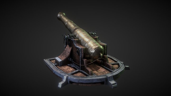 Great Cannon 3D Model