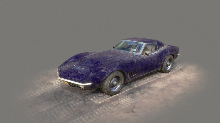 CORVETTE C3 3D Model