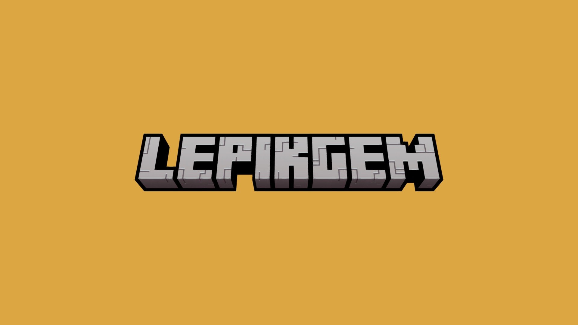 Lepikgem Minecraft Style Logo 3d Model By Lepikgem 5290ae1 Sketchfab 5903