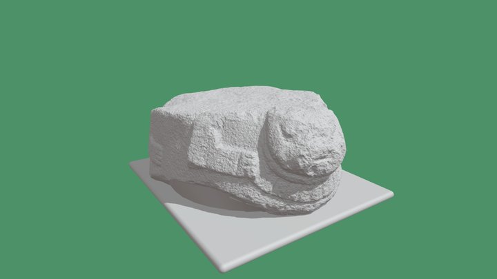 La Tortuga Monument 3D Model