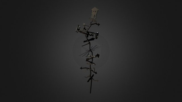 Signpost 3D Model