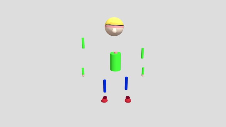 Long Nose John Seperated Rig 3D Model