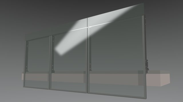 Balustrade Option 3 3D Model