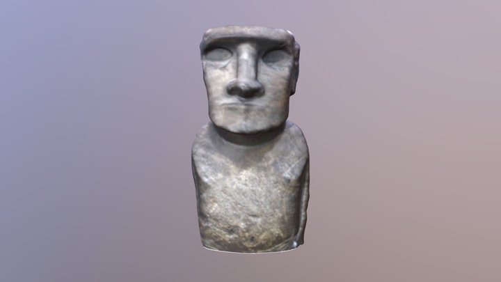 Moai Head for LUCKY 13 Figure by Cruiseboost, Download free STL model