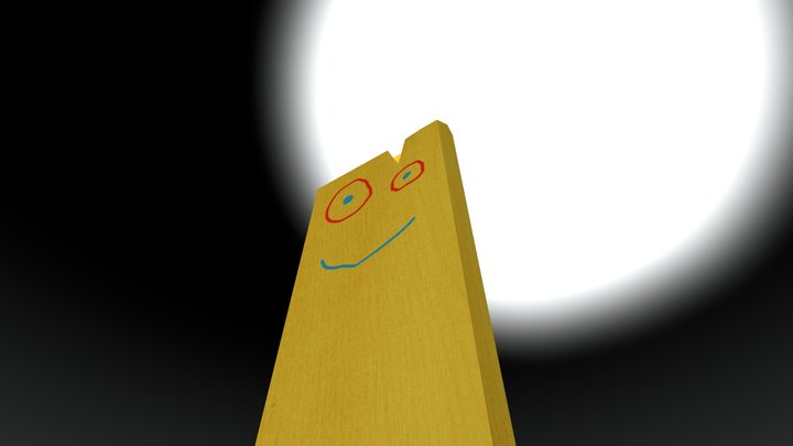 Plank 3D Model