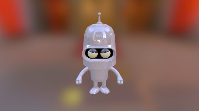 Bender 3D Model