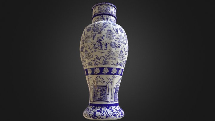 Chinese porcelain 3D Model