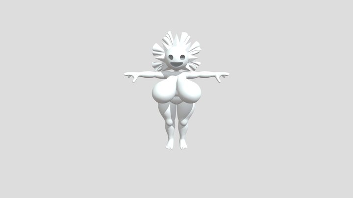 thicc mr sun 3D Model