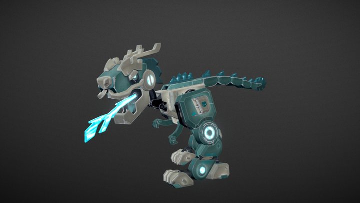 Dinobot 3D Model