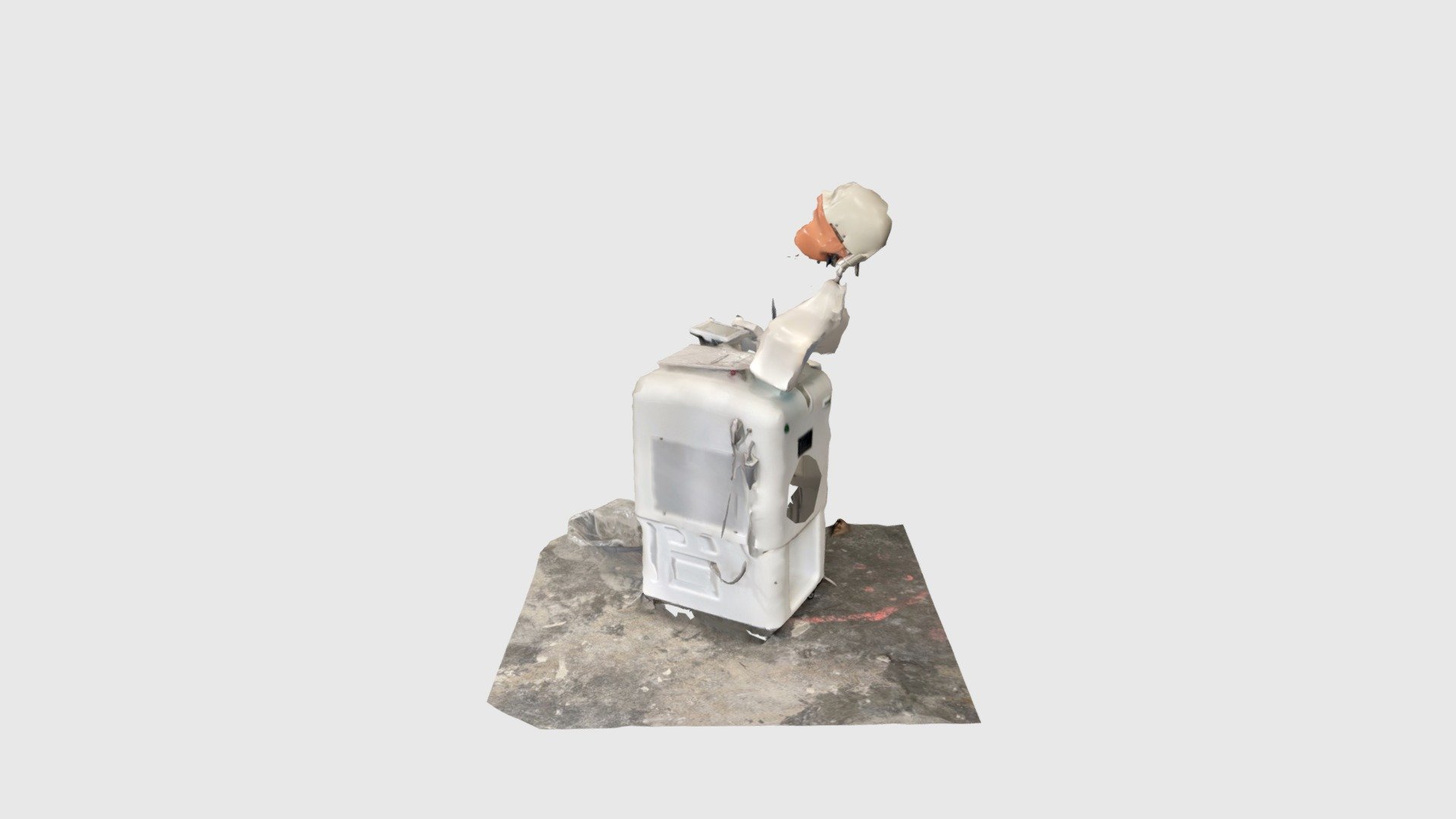 Model for dental raw scan