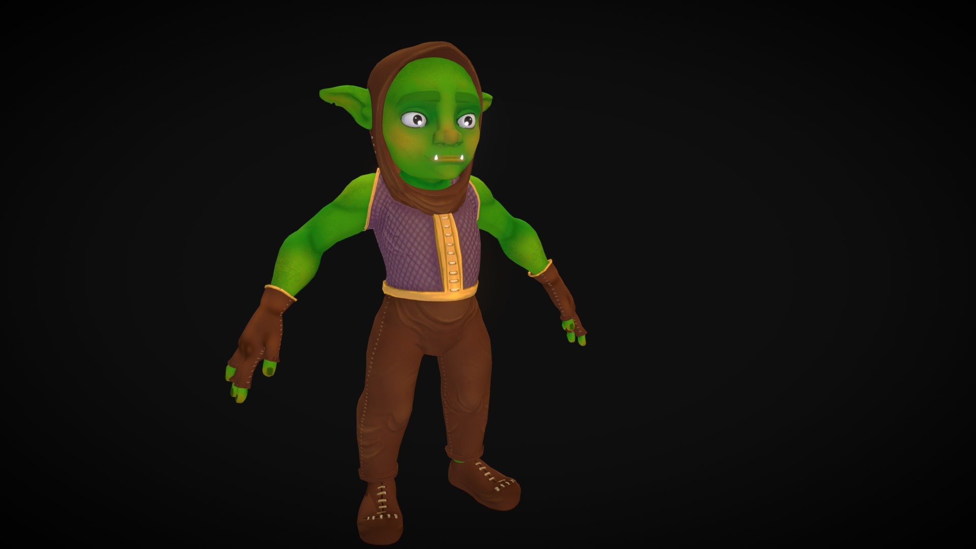 LOLO the Goblin - 3D model by saraelshenawy [5298d9f] - Sketchfab